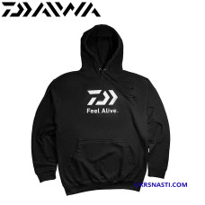 Худи Daiwa D-Vec Feel Alive Hoodie Black размер XL